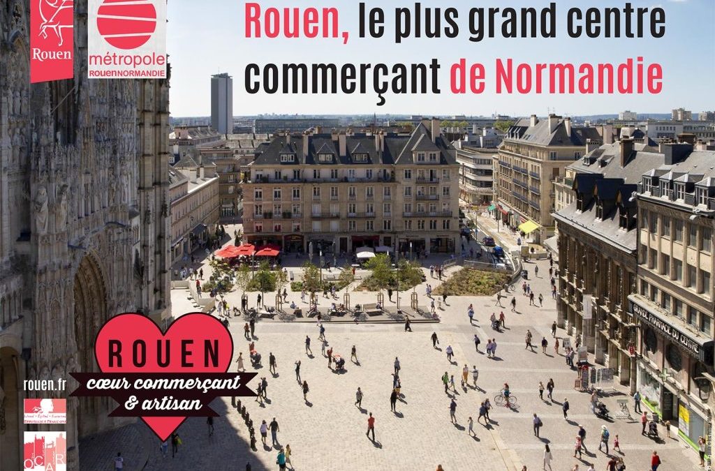 Rouen s’offre une vidéo de promotion de son commerce